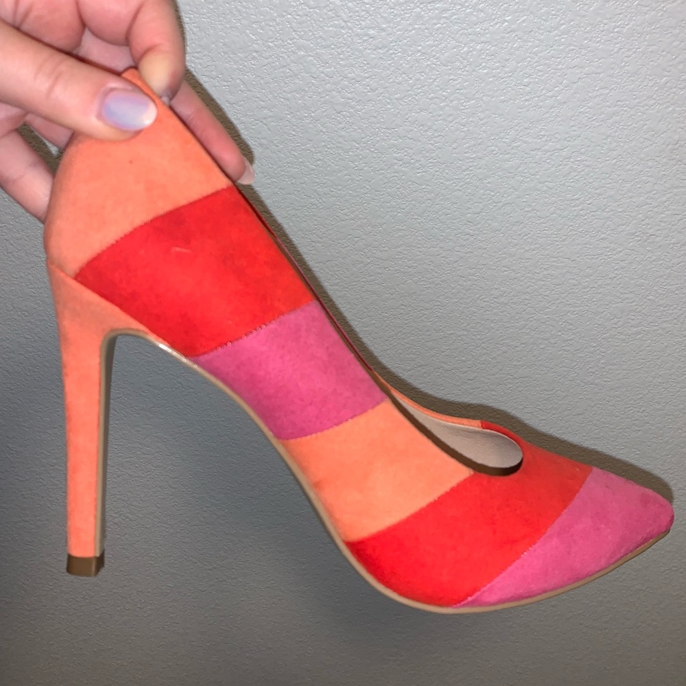 Michael Shannon Mulit-Colored Heels